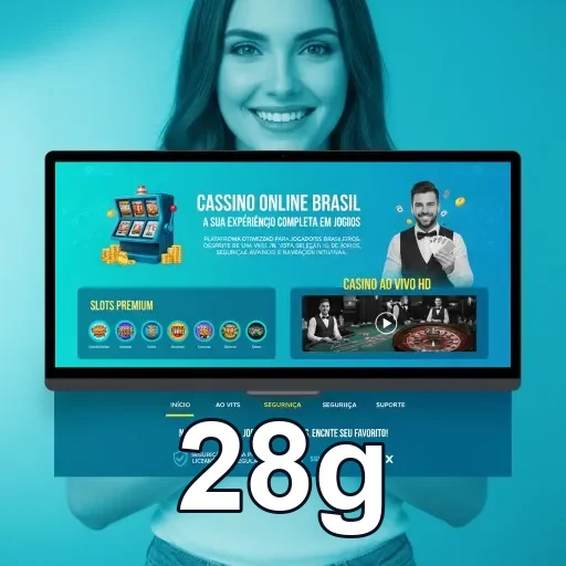 Ilustração de Experimente o aplicativo cassino 28g disponível para Android e iOS